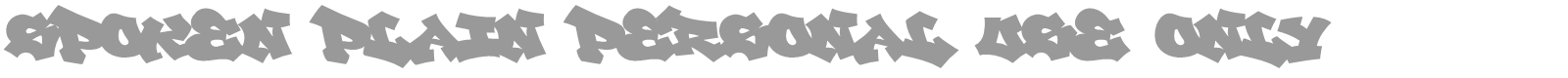 Spoken font preview