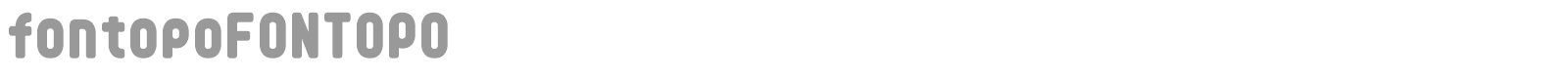 Fontopo font preview