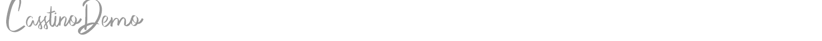 Casstino font preview