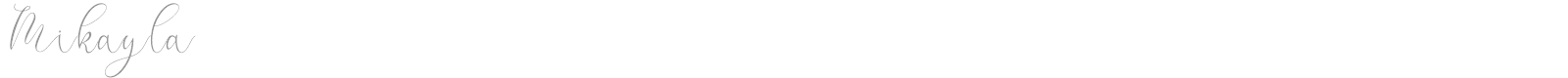 Mikayla font preview