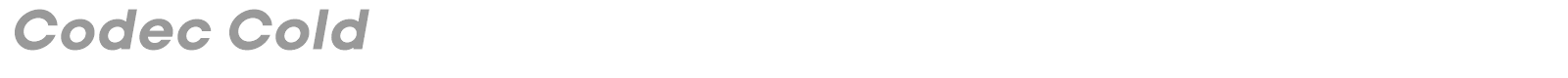 Codec font preview