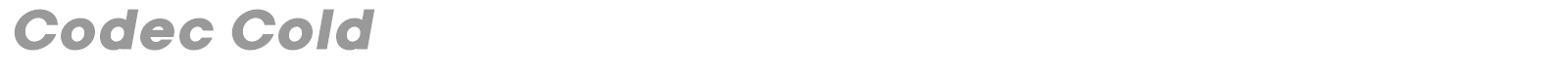Codec font preview