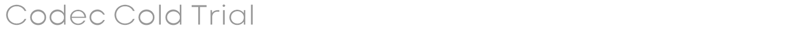 Codec font preview
