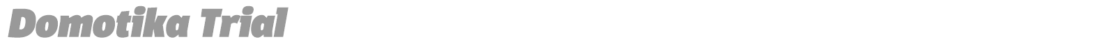 Domotika font preview