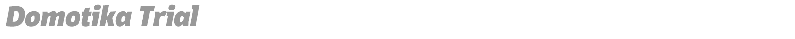Domotika font preview