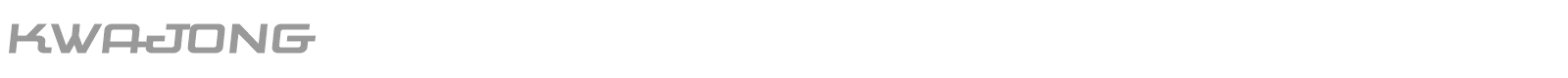 Kwajong font preview