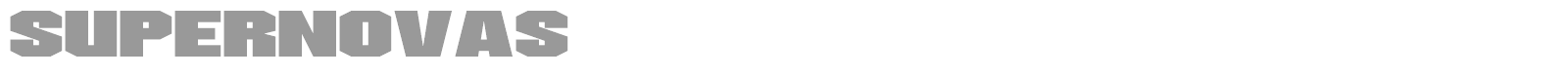 Supernovas font preview