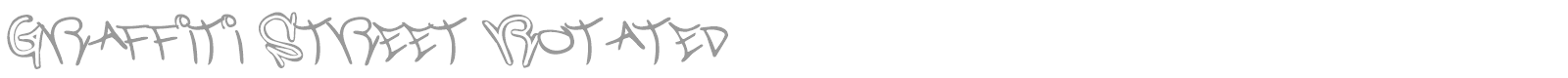 Graffiti Street font preview