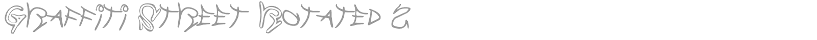 Graffiti Street font preview