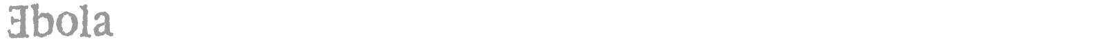 Ebola Kikwit font preview