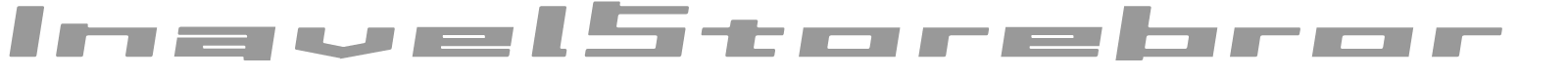 Inavel Storebror font preview