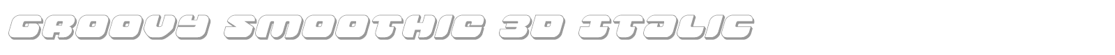 Groovy Smoothie font preview