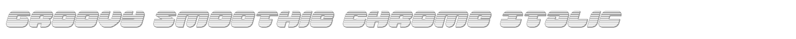 Groovy Smoothie font preview