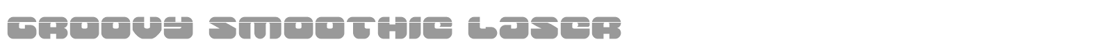 Groovy Smoothie font preview