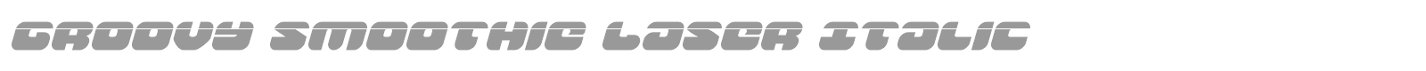 Groovy Smoothie font preview