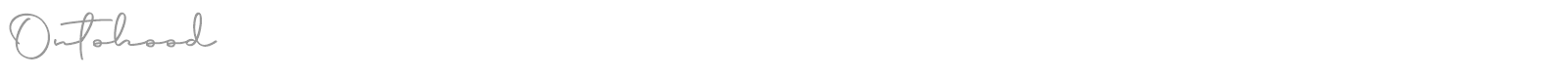 Ontohood font preview
