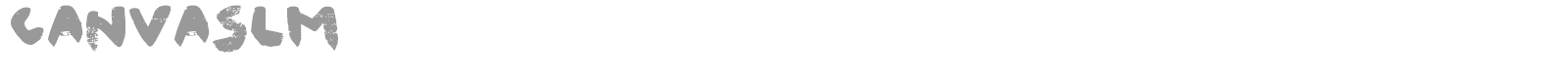 Canvaslm font preview