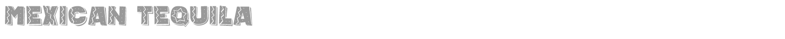 Mexican Tequila font preview