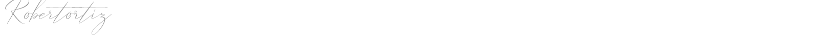 Robertortiz font preview