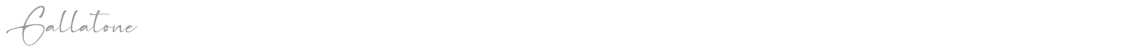 Gallatone font preview
