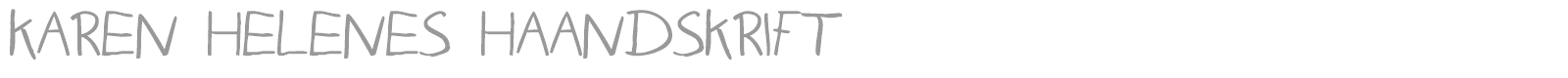 Karen Helene Dingbats font preview