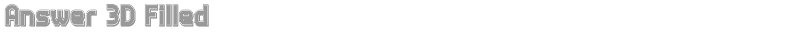 Answer font preview