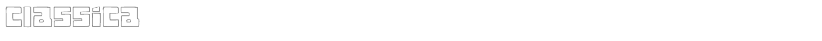 Classica font preview