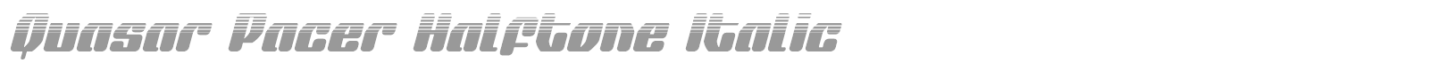 Quasar Pacer font preview