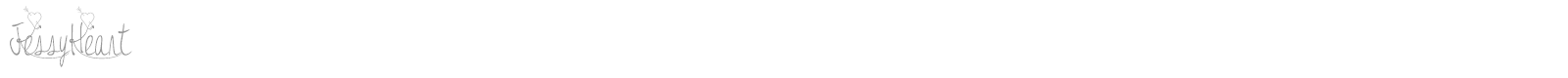 Jessy Heart font preview