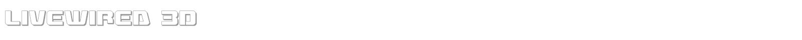 Livewired font preview
