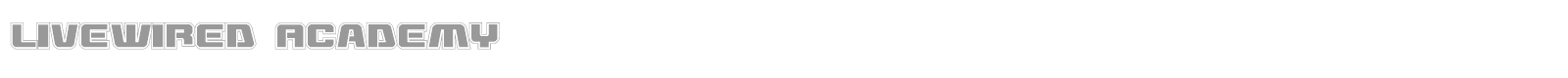 Livewired font preview
