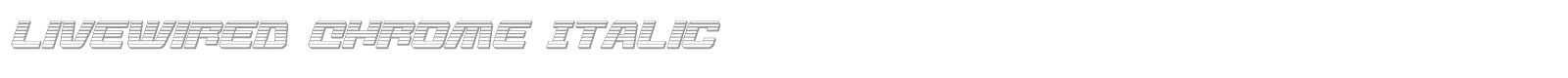 Livewired font preview