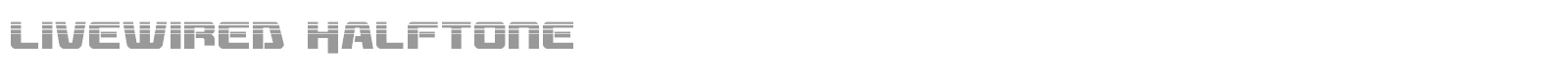 Livewired font preview