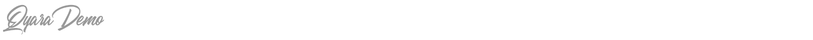 Qyara font preview
