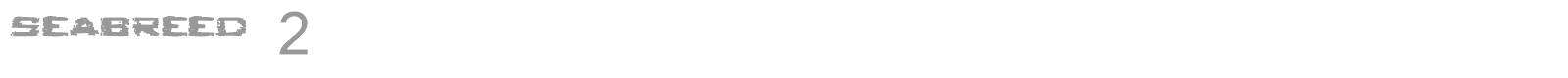 Seabreed font preview