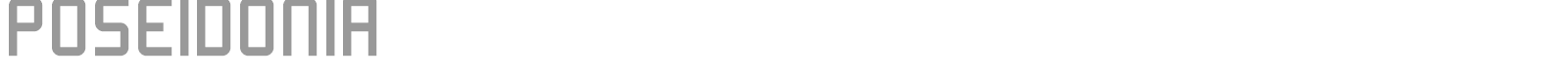 Poseidonia font preview