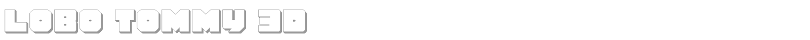 Lobotommy font preview