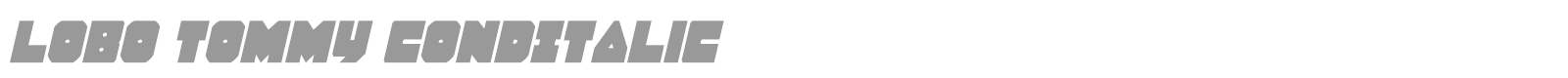 Lobotommy font preview