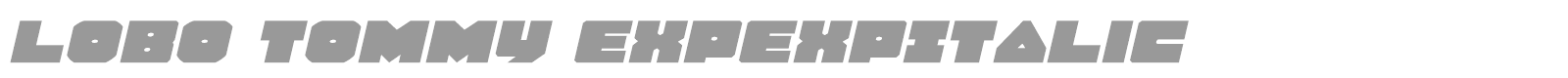 Lobotommy font preview