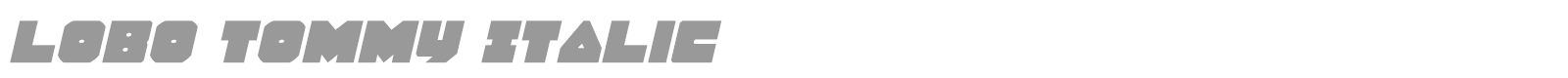 Lobotommy font preview