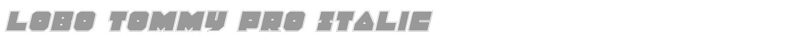 Lobotommy font preview