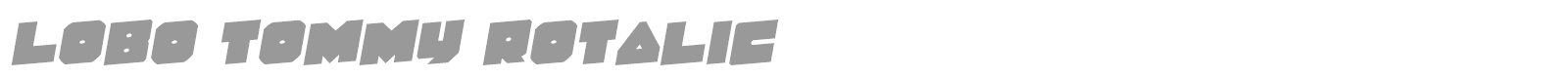 Lobotommy font preview