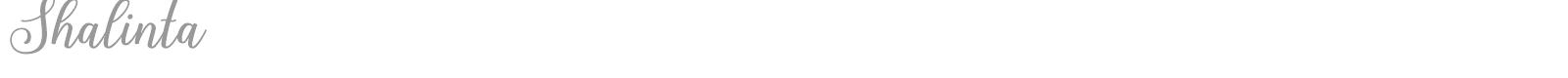Shalinta font preview