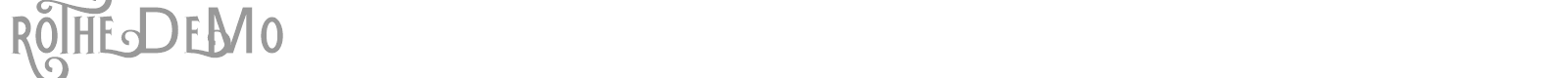 Rothe font preview