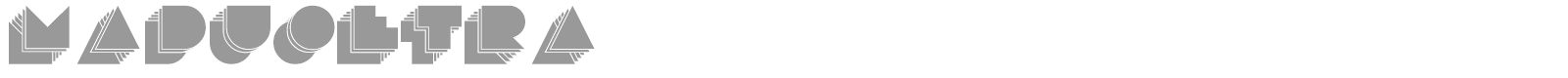 Maduo Etra font preview