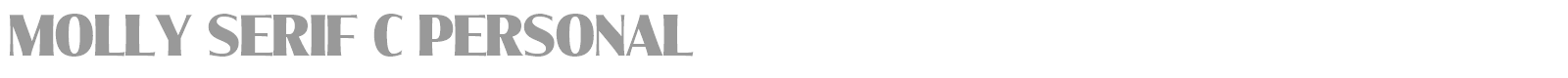 Molly Serif font preview