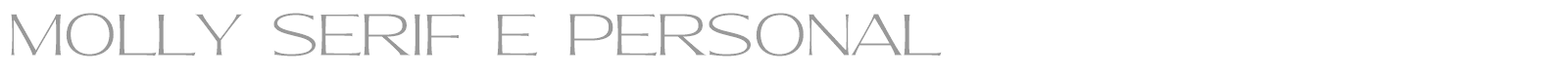 Molly Serif font preview