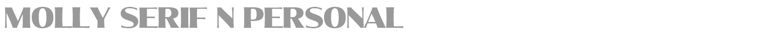 Molly Serif font preview
