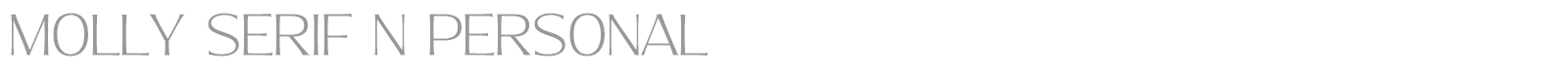 Molly Serif font preview