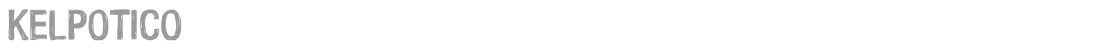 Kelpotico font preview